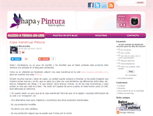 Tablet Screenshot of chapaypinturahastalasepultura.com